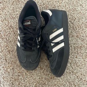 Lightly worn adidas Sambas shoes